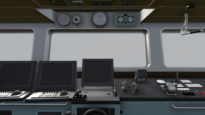 Ship_Bridge 3D Model