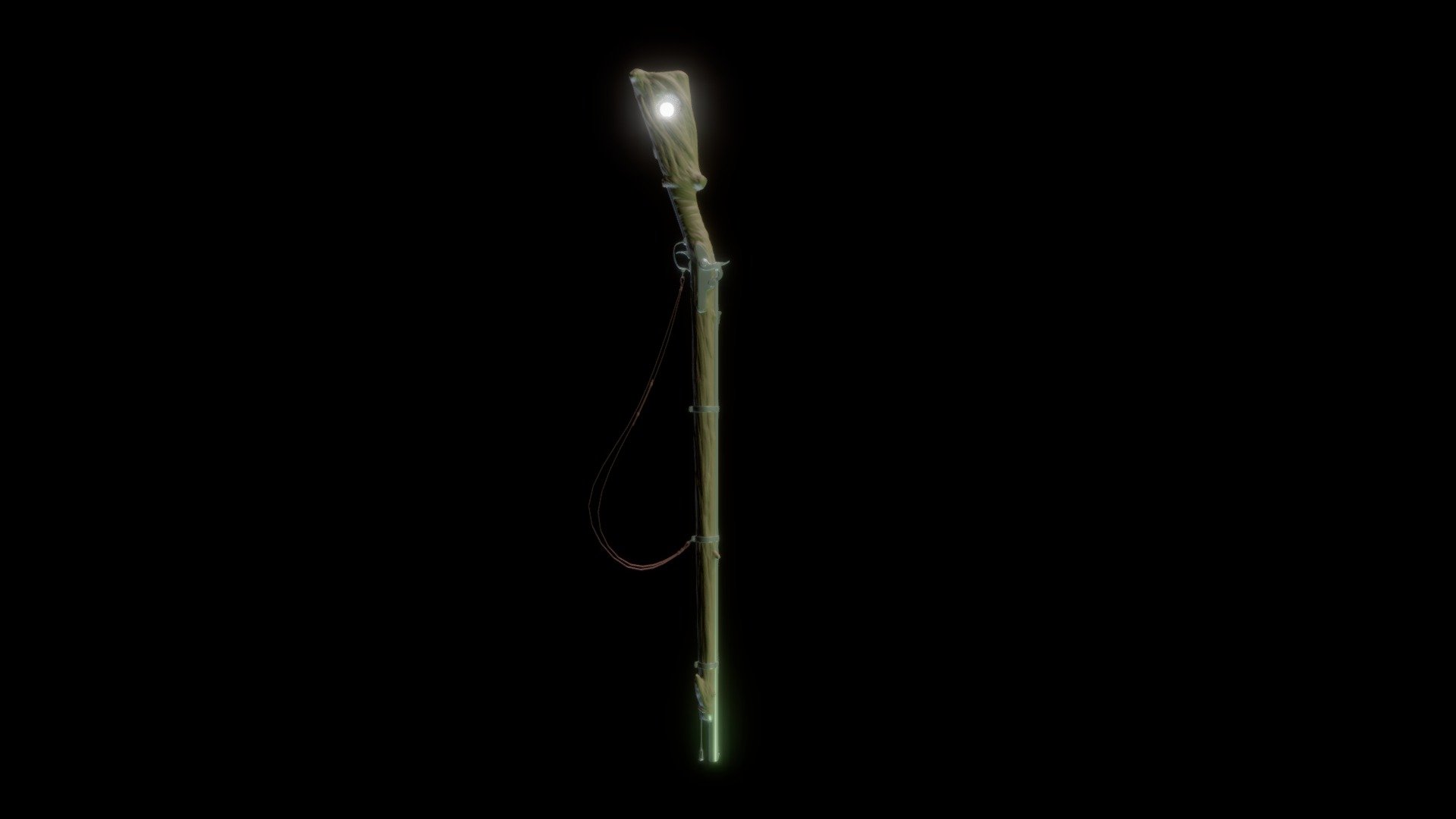 Staff of Gun - 3D model by villemaas [c3f8f5f] - Sketchfab