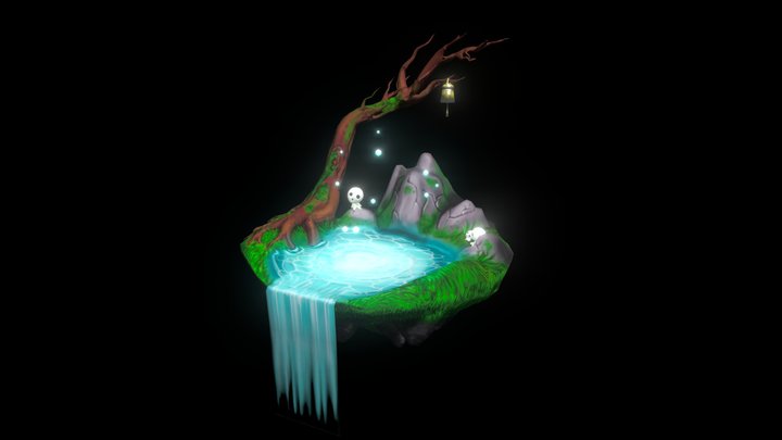 Kodama Forest 3D Model