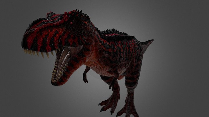T-Rex Alpha Rex 3D Model