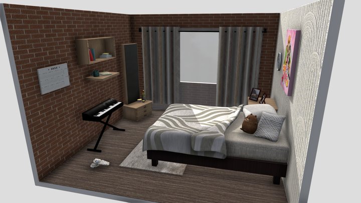 HABITACIÓN_FINAL 3D Model