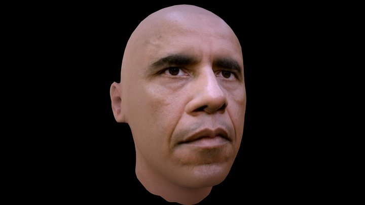 Obama 3D Model