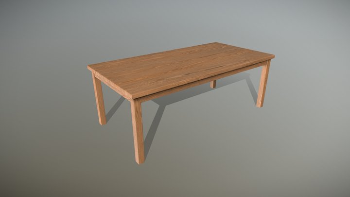 Parson's Table 3D Model