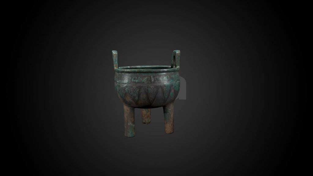 Ding food vessel, 12th C BCE