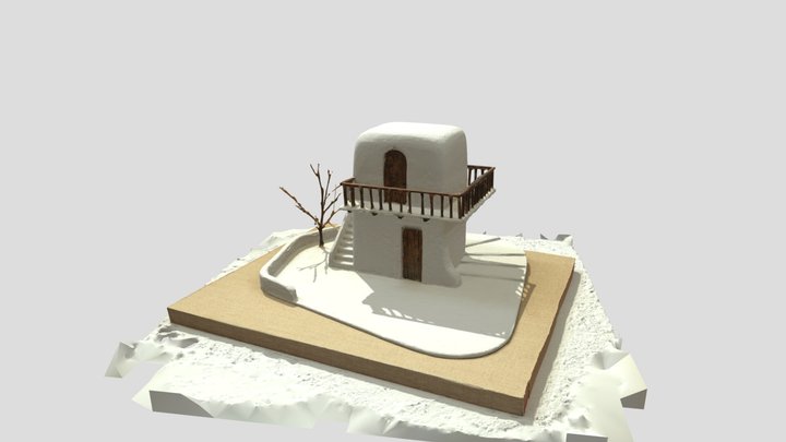 22. Μακέτα θεατρικού "Ζορμπά", 1975 3D Model
