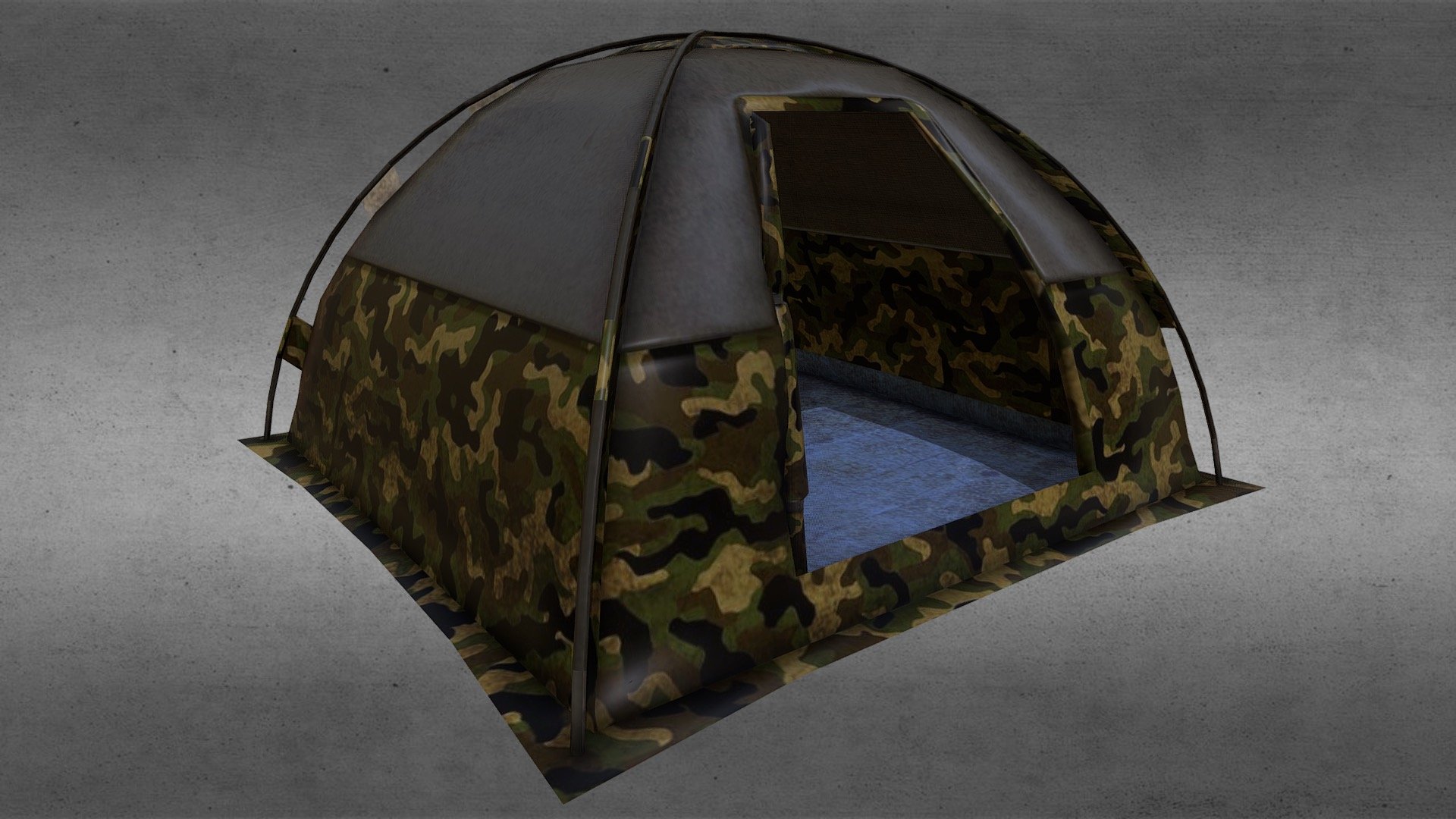 Camouflage Tent