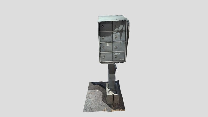 Mohr_ Mailbox_ Object 3D Model