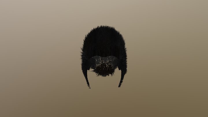 Rajanikanth_2.0_Hair 3D Model