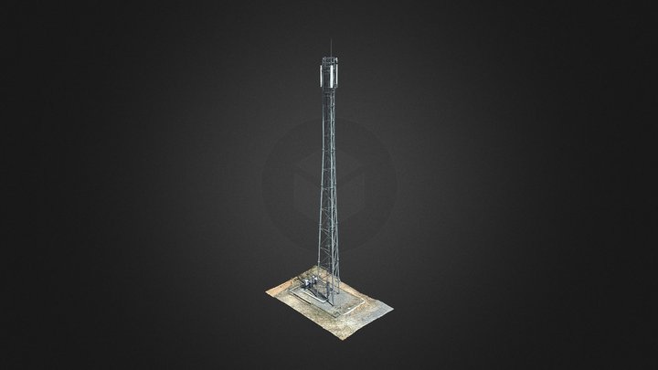 Pylone treillis 3D Model