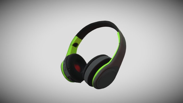 Headphone Bluetooth Wireless Model look-depth