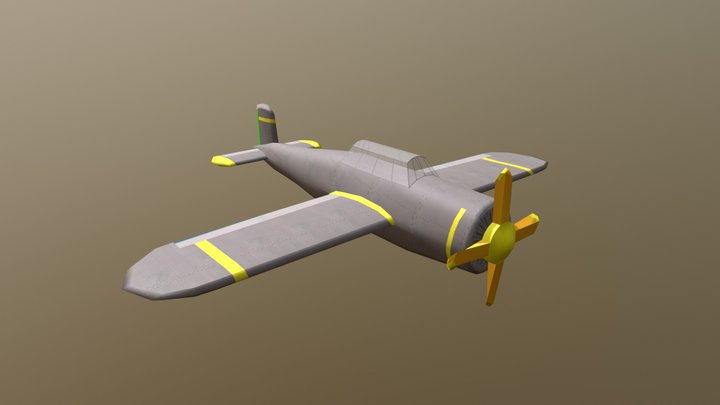 Plane Model 3D Model