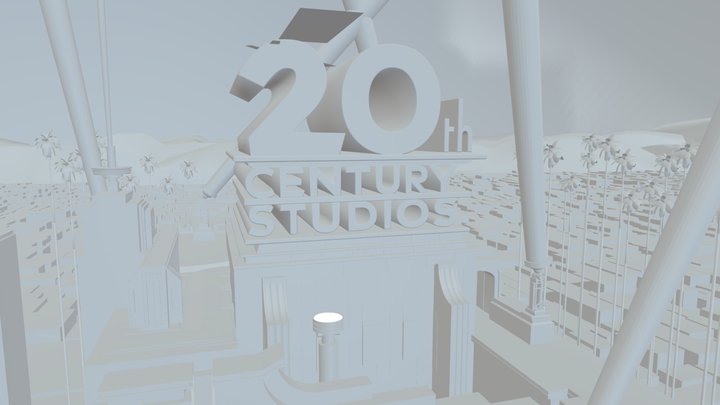 20th Century Studios (2020) Remake UPD With Text 3D Model