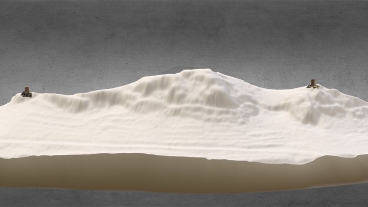 Cerro del Castillo de Almenara (Castellón) 3D Model