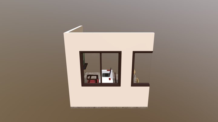 Classroom 3D Model