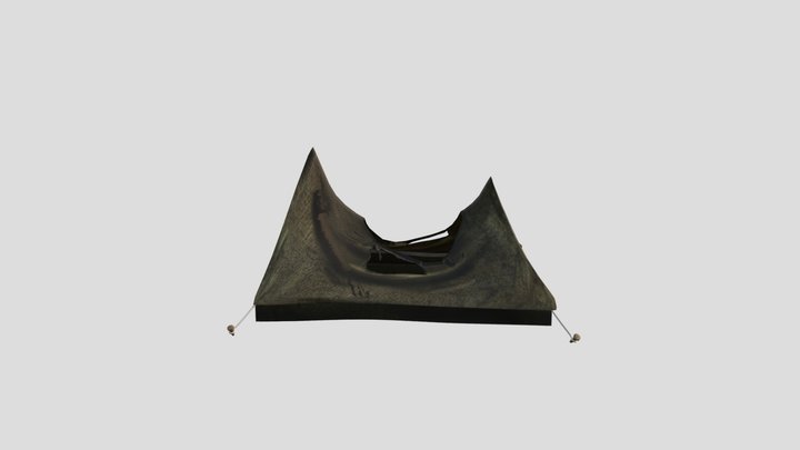 Tent_Torn_holes 3D Model