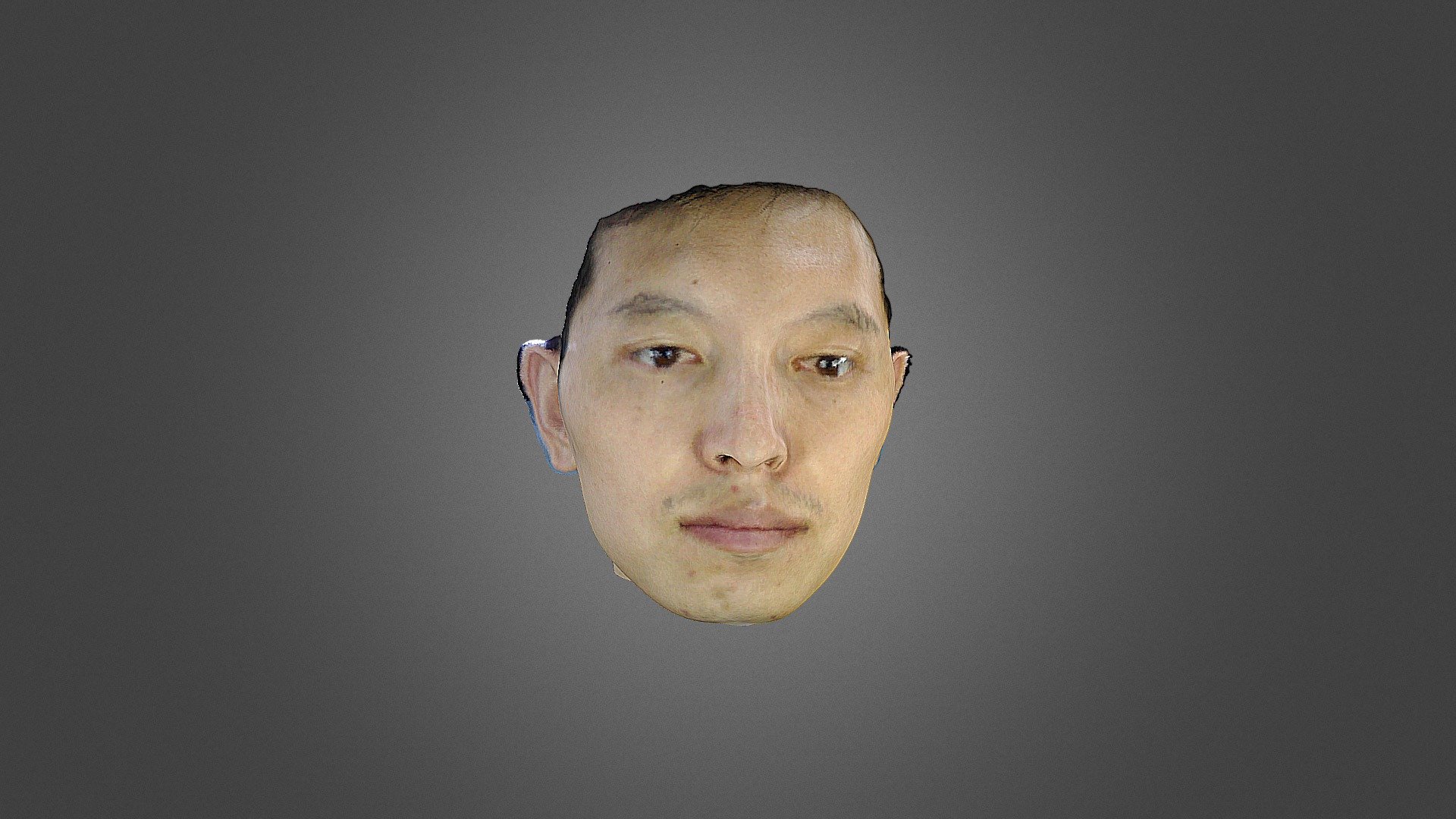 Structured-light 3D human face scanner