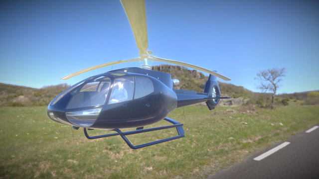 eurocopter ec130B4 3D Model