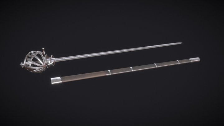 Schiavona 3D Model