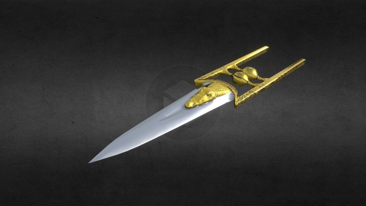 Indian Katar 3D Model
