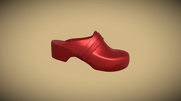 Träsko 3D Model
