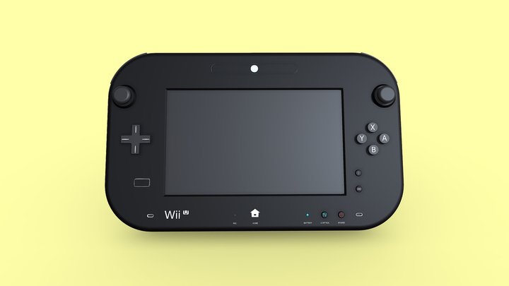 Wii U 3D Model