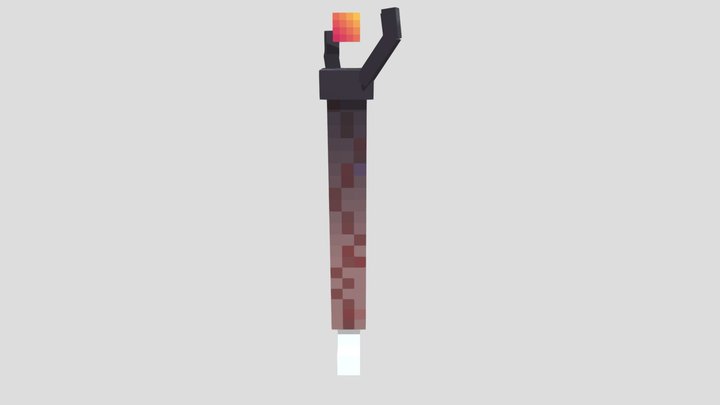 The Witch's Hand (Magic Staff) 3D Model