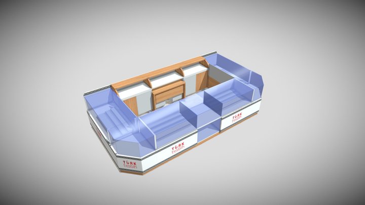 Tesbih Kiosk 3D Model