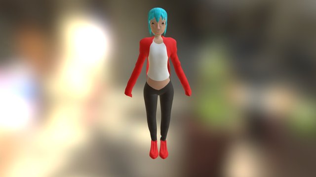 Pràctica_Personatge 3D Model