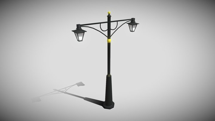 Light Pole 3D Model