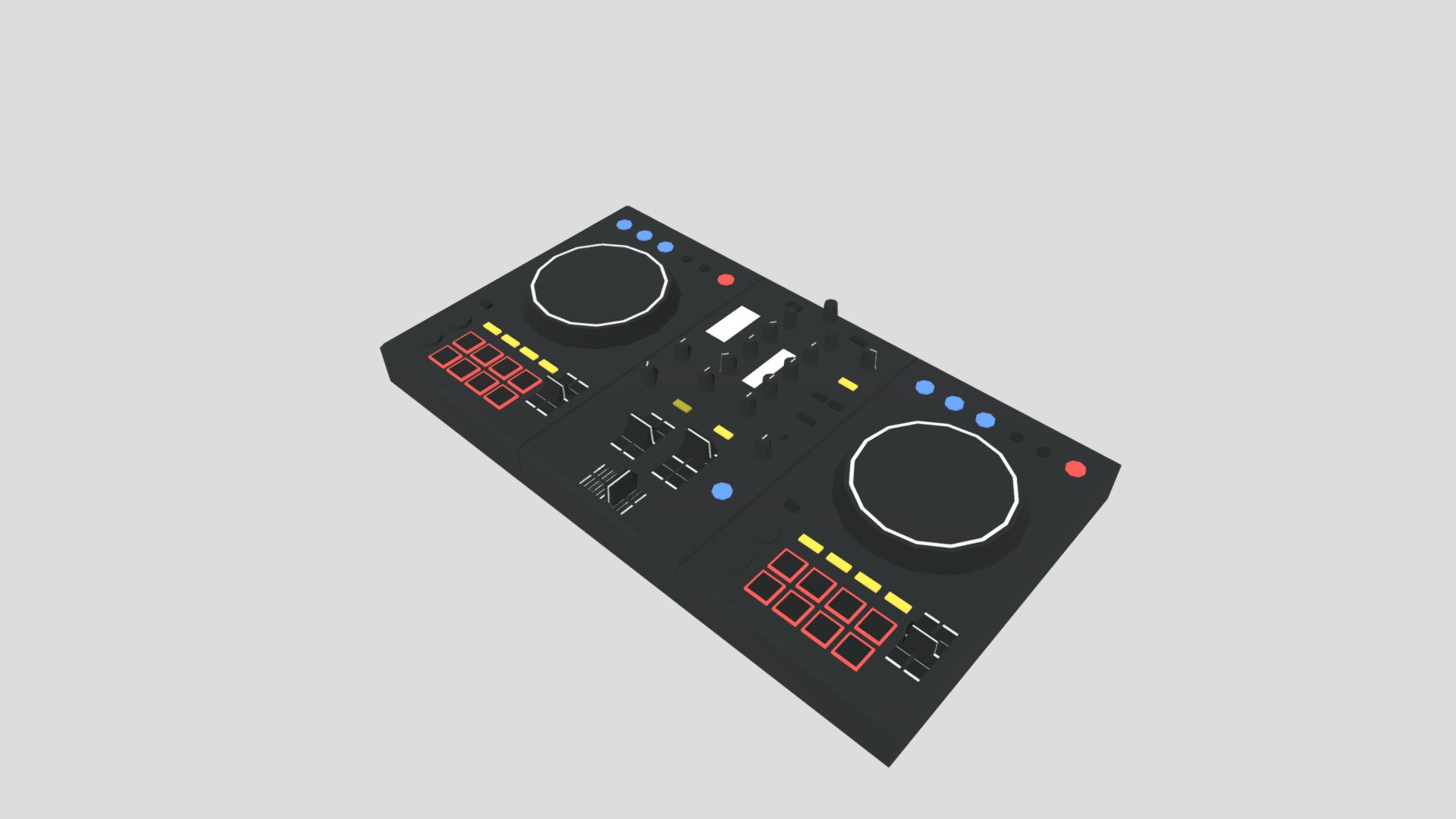 DJ Controller - 3D model by GloomyNeevee (@Neevee) [c408fc7] - Sketchfab
