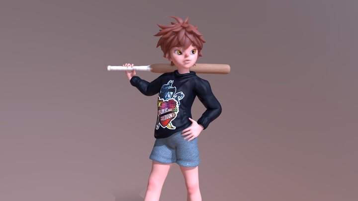 smol and deadly 3D Model