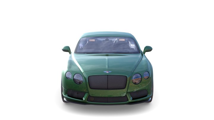 2014 Bentley Continental GT V8 3D Model