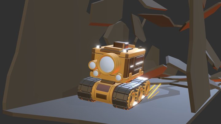 TreadX Corridor Chase 3D Model