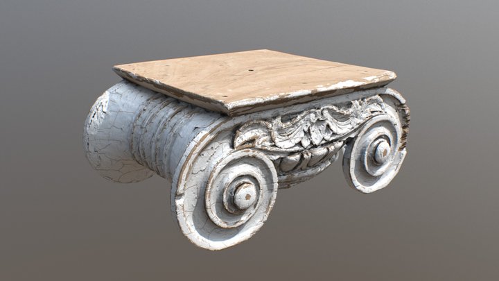Ionic Coffee Table 3D Model