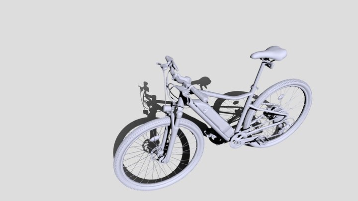 自行车2 3D Model