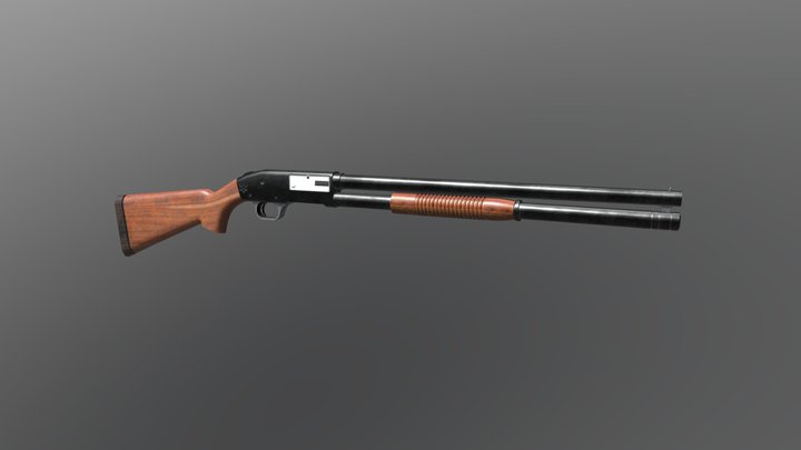 Winchester Defender 1300 3D Model