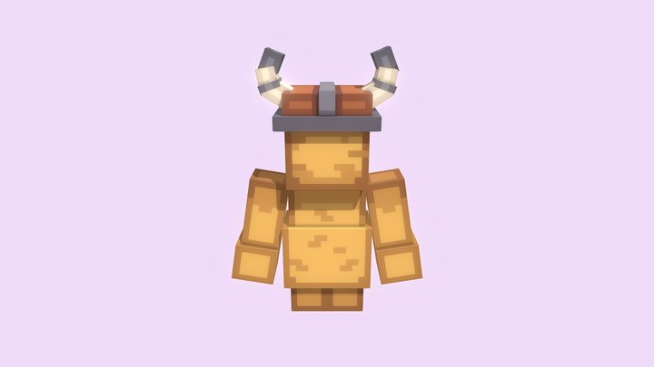 Viking bear 3D Model