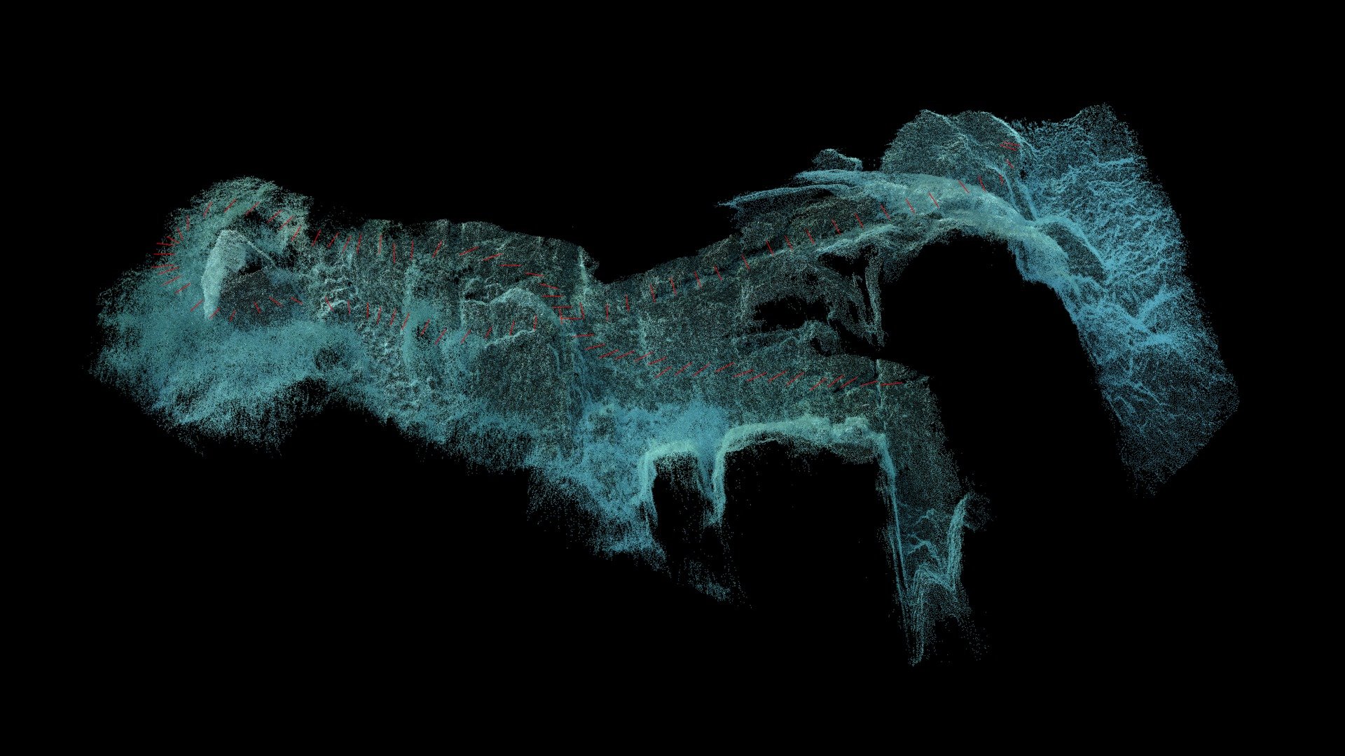 3D tracking a calibration wand — Sketchfab embed 3D viewer