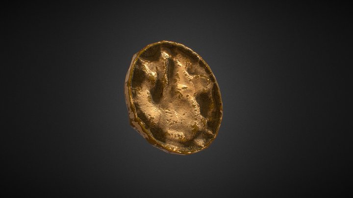 Old gold coin – Free 3D Model STL