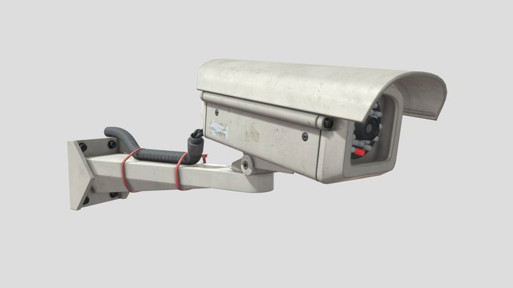 CCTV Security Camera PBR 3D Model