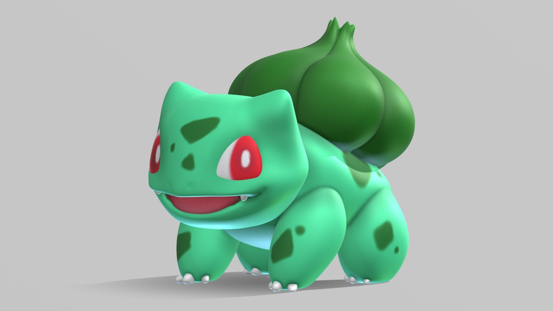 Bulbasaur - Download Free 3D model by kishi (@ash.takafumi) [c4104aa ...