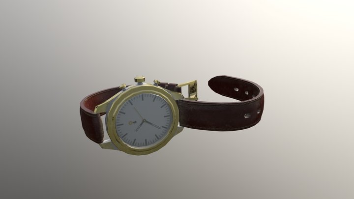 low-poly whatch 3D Model
