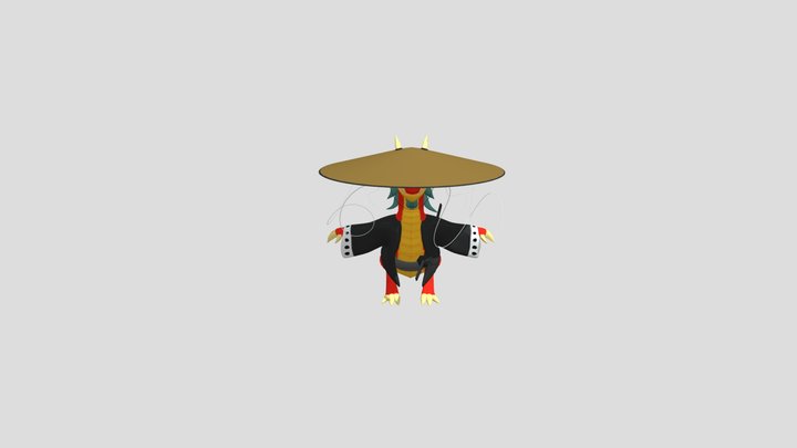 Ronin Dragon 3D Model
