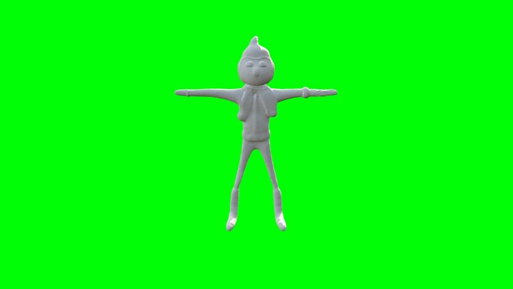 Standing Idle 02 3D Model