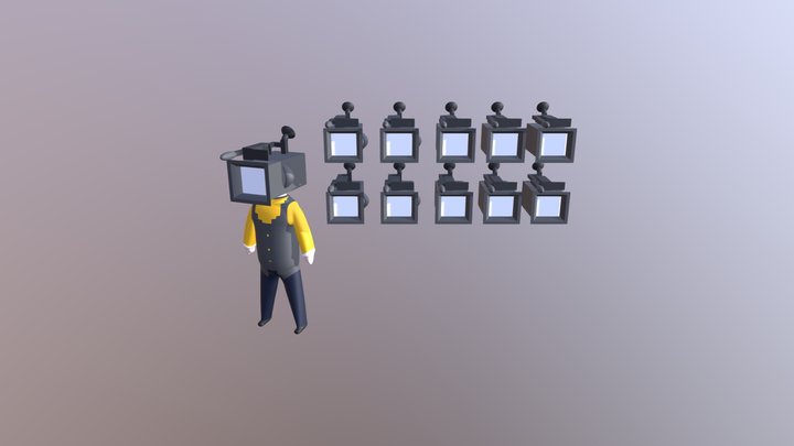 Cameraman 3D models - Sketchfab