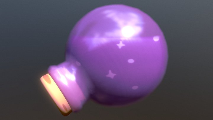 Smoke Bomb - Dandy's World 3D Model
