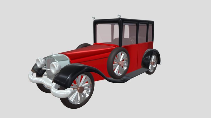 Vintage car 3D Model