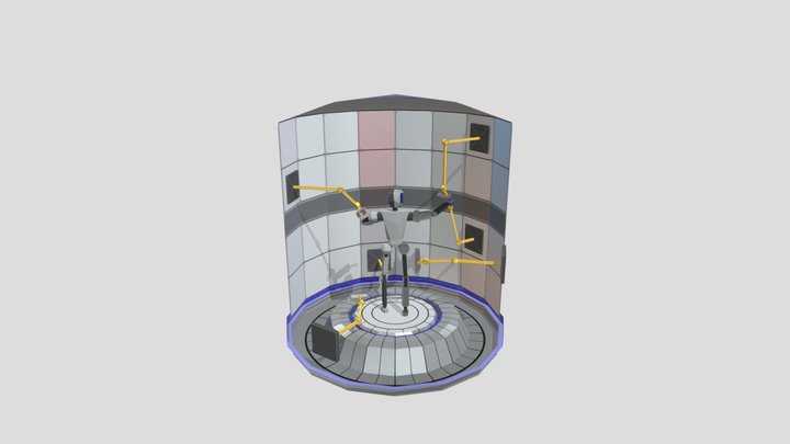 Diorama assignment for school 3D Model