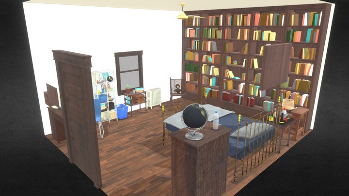 Murph's Bedroom - Interstellar (Bedroom) 3D Model