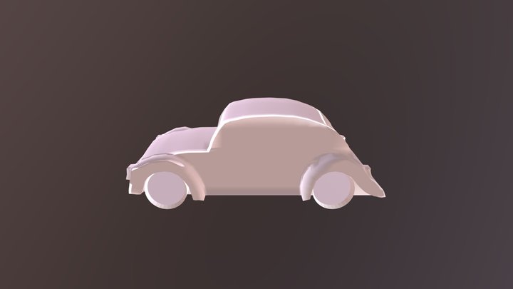VW Car 3D Model